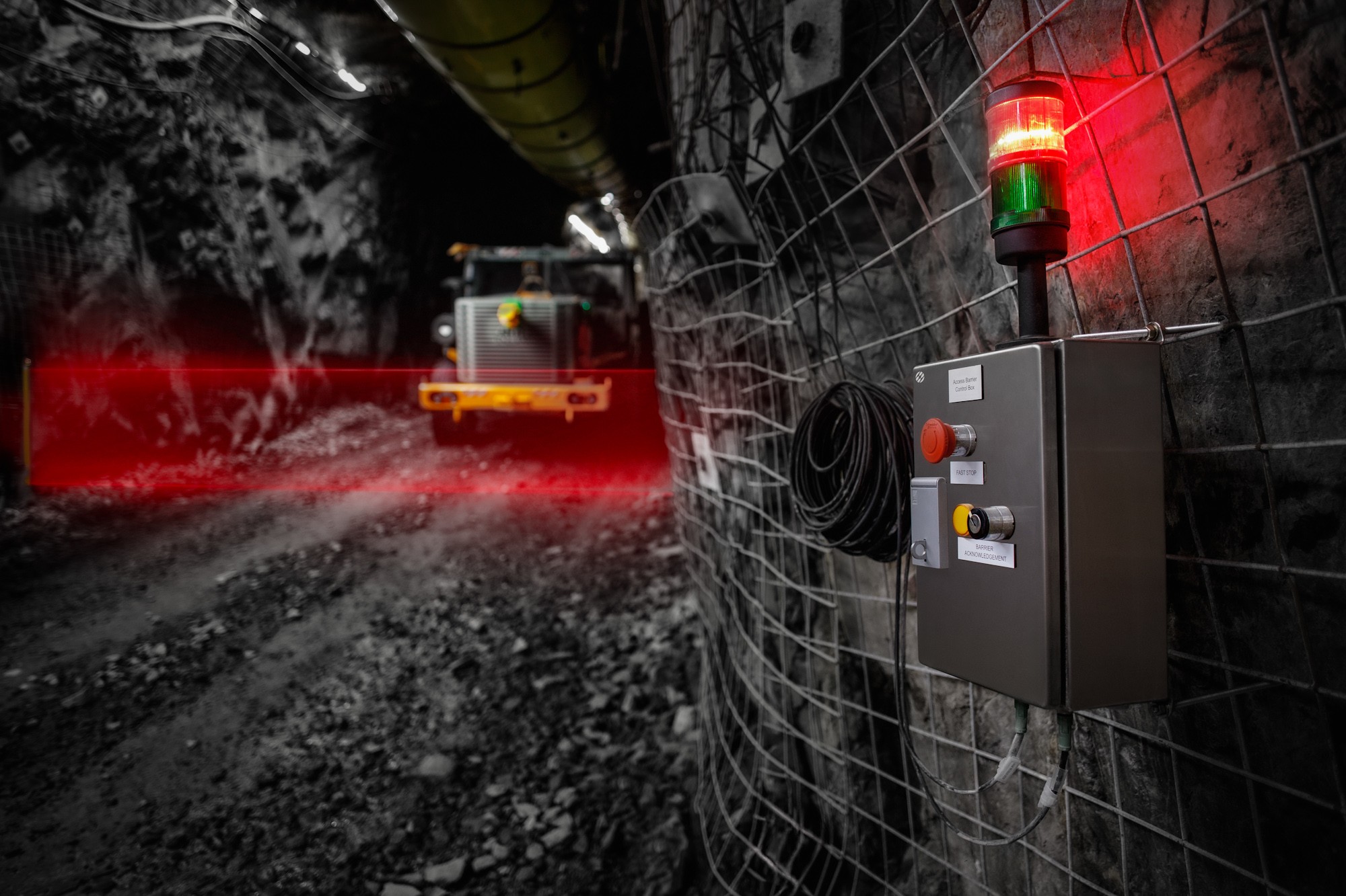 Automine Loader Sandvik introduces AutoMine® Interoperable Access Control System (ACS ...