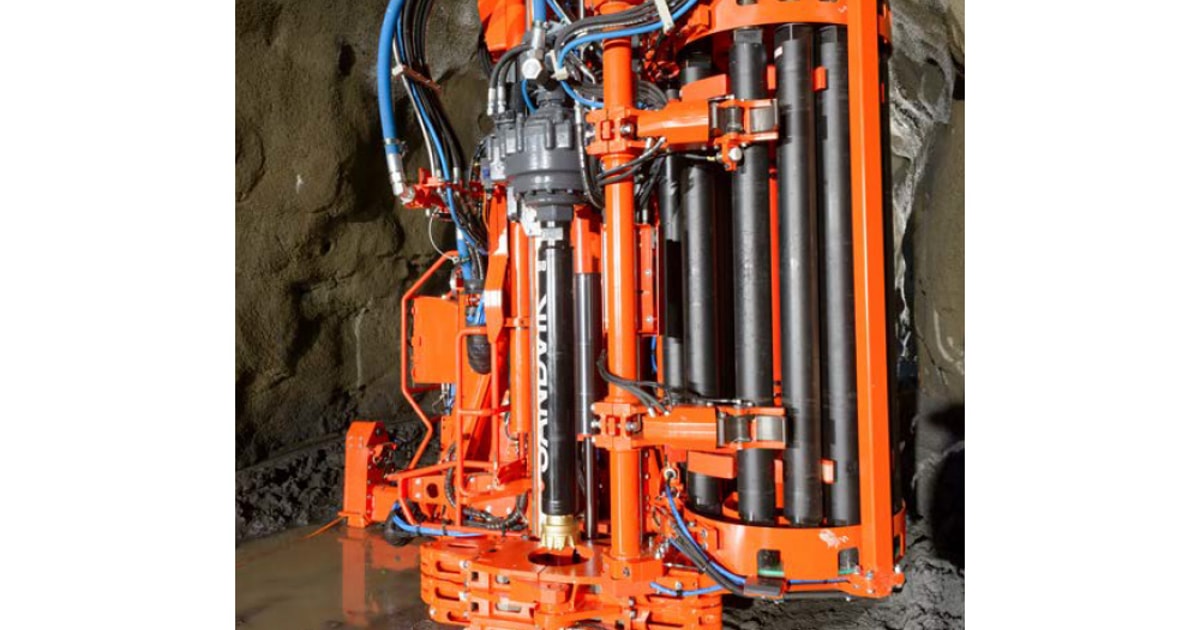 Modular mast for ITH production drills