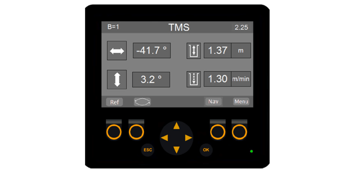 Tms Instrumentation Tms+ boom instrumentation for tunneling drills