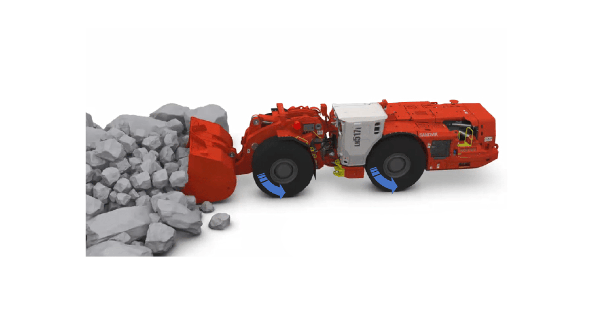 Traction control system for loaders