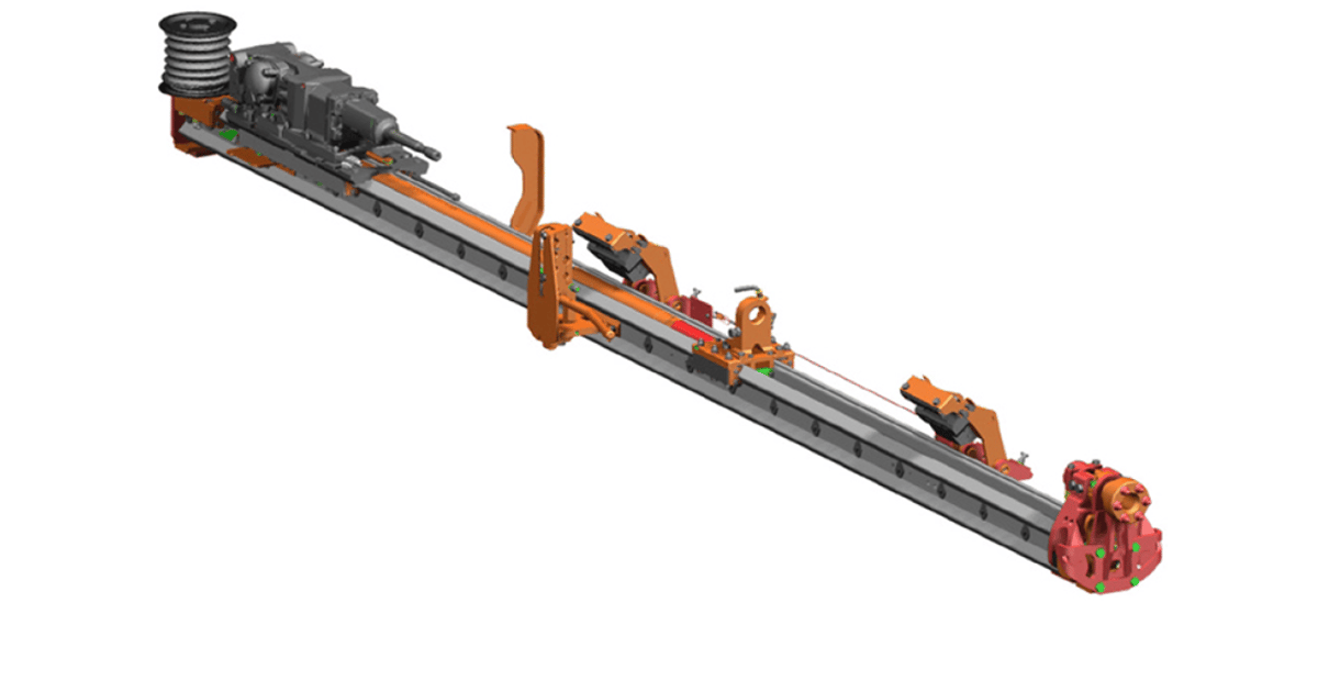Chinese Rods System TRS two rods system for development drills