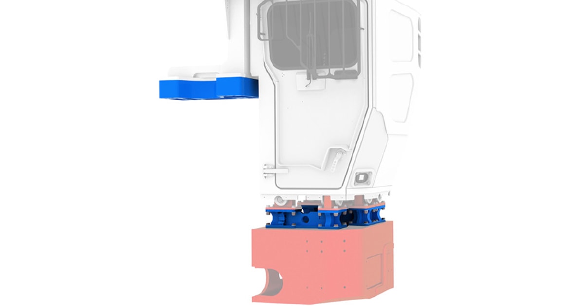 Cabin lift upgrade for loaders