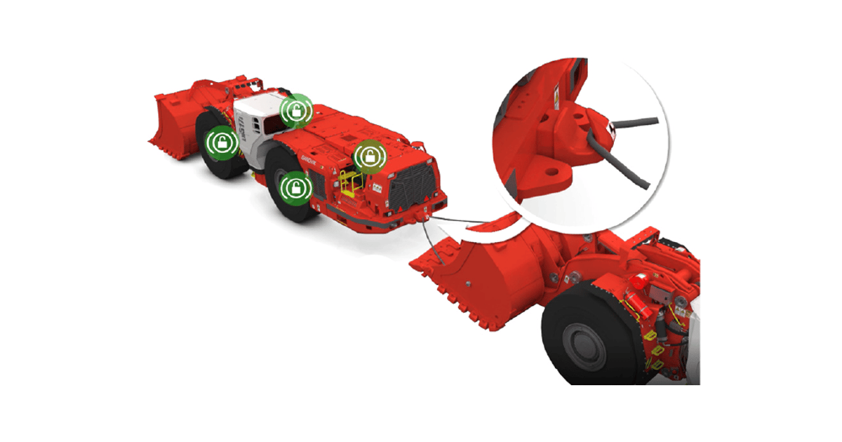 Recovery system (pulled hook) for loaders