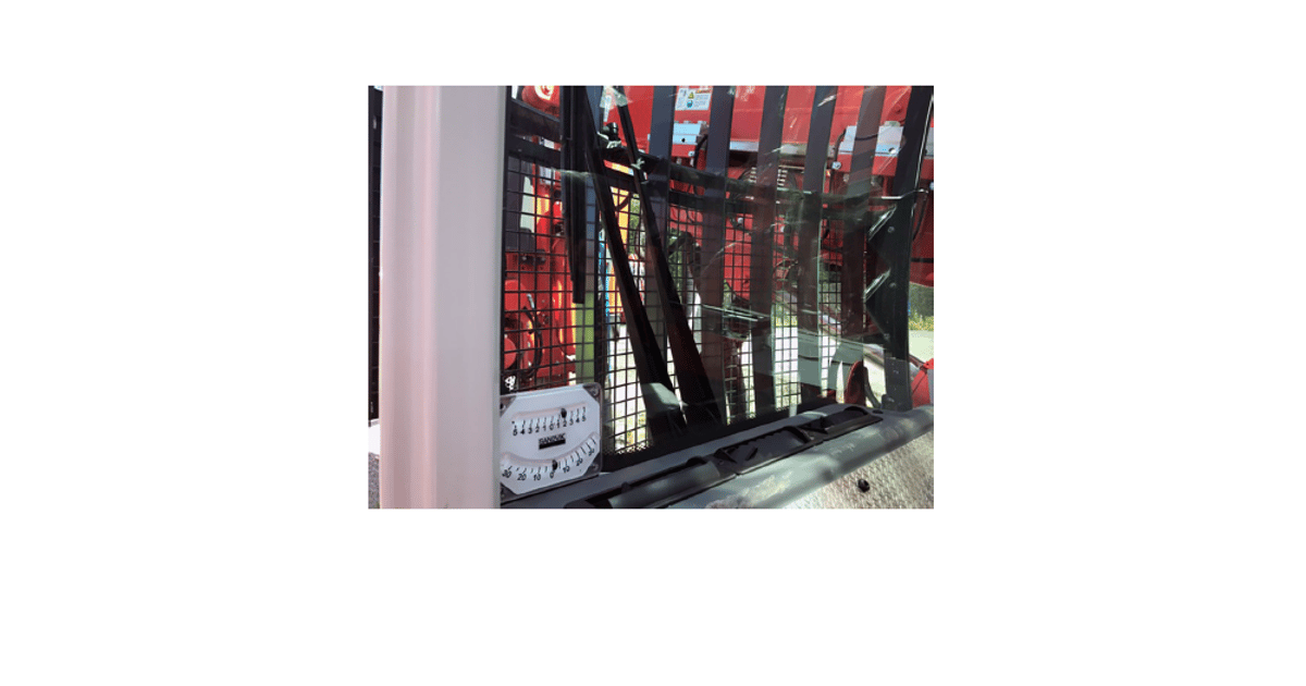 1740 Window Rock shield for lights and lower part of the window for boom surface drills