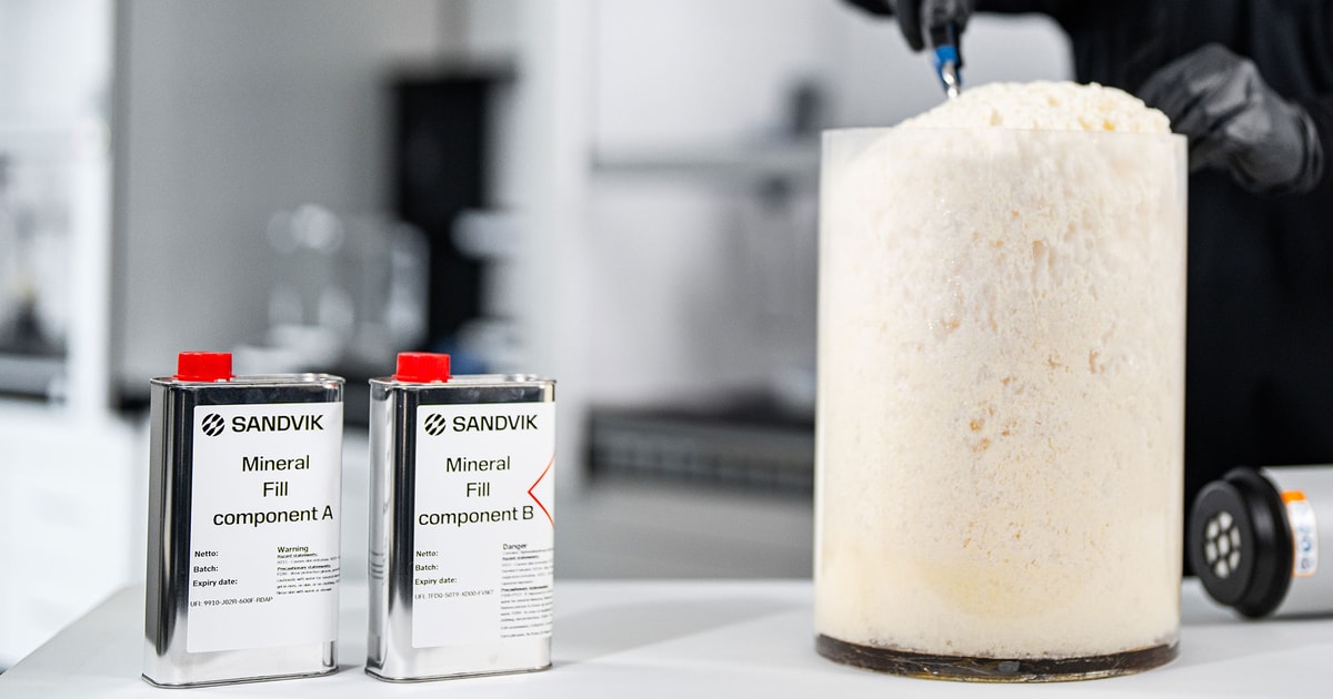 Mineral Fill | Two-component silicate foam for cavity filling & ground ...