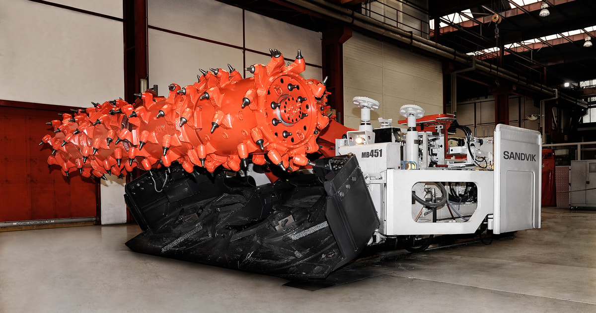Sandvik MB451 FLP Bolter Miner For Roadway Development