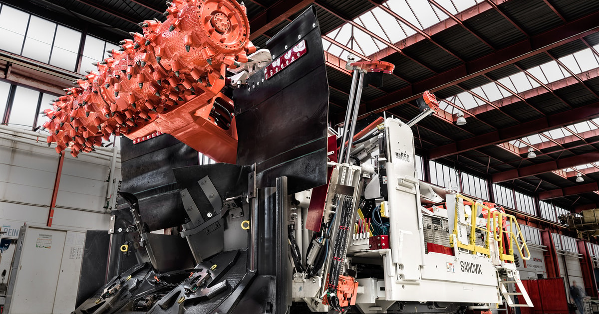Sandvik MB650 FLP Bolter Miner For Roadway Development