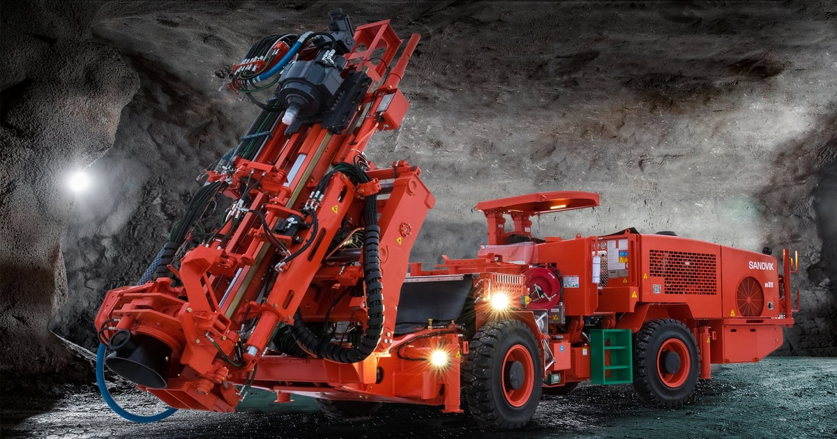 Sandvik DU311 Articulated in-the-hole production drill rig