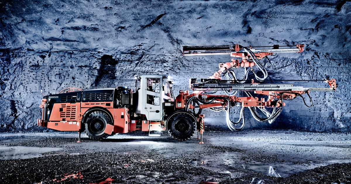 DD422i: Sandvik underground power for mining operations