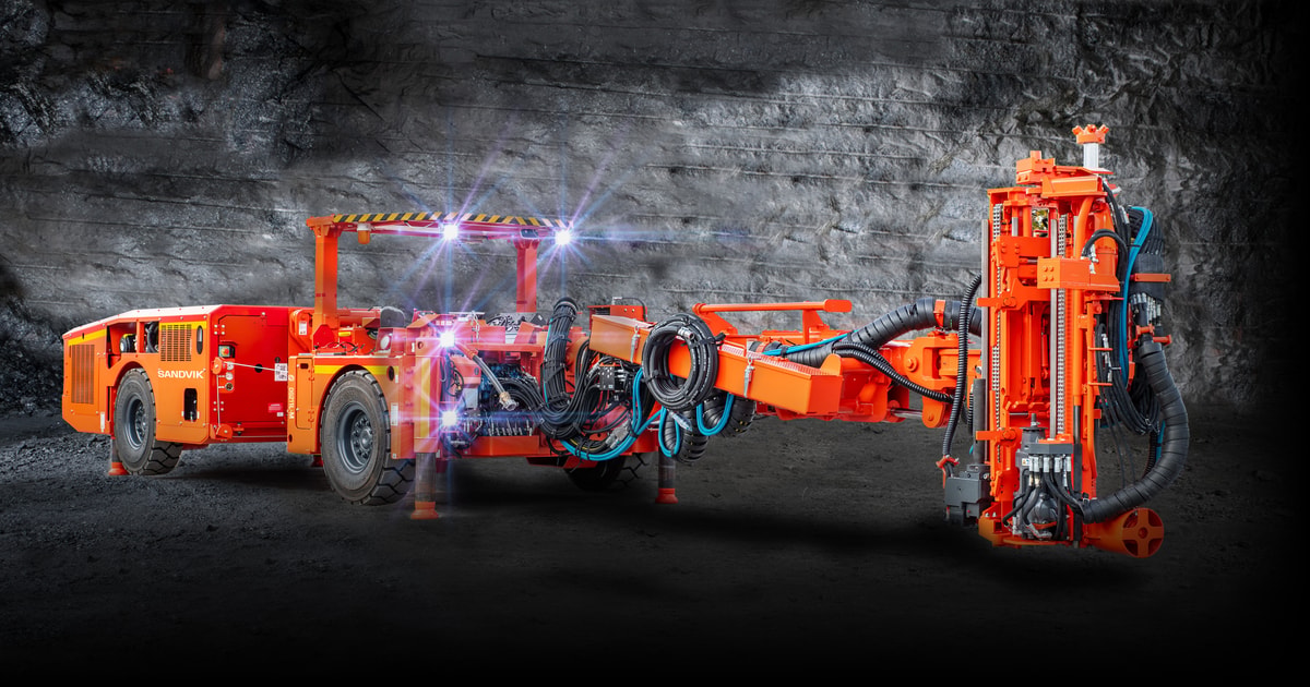 Sandvik DS211L-M Electro Hydrolic, low Profile Bolting Machine