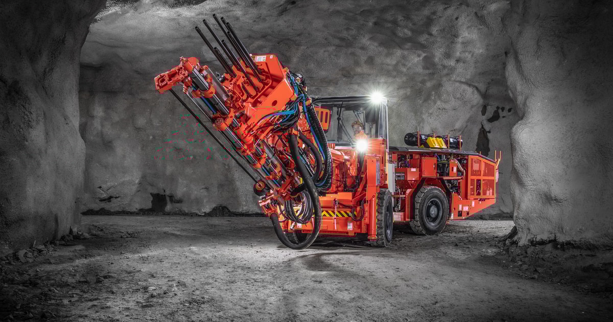 Sandvik DS311 Rock support drill rig