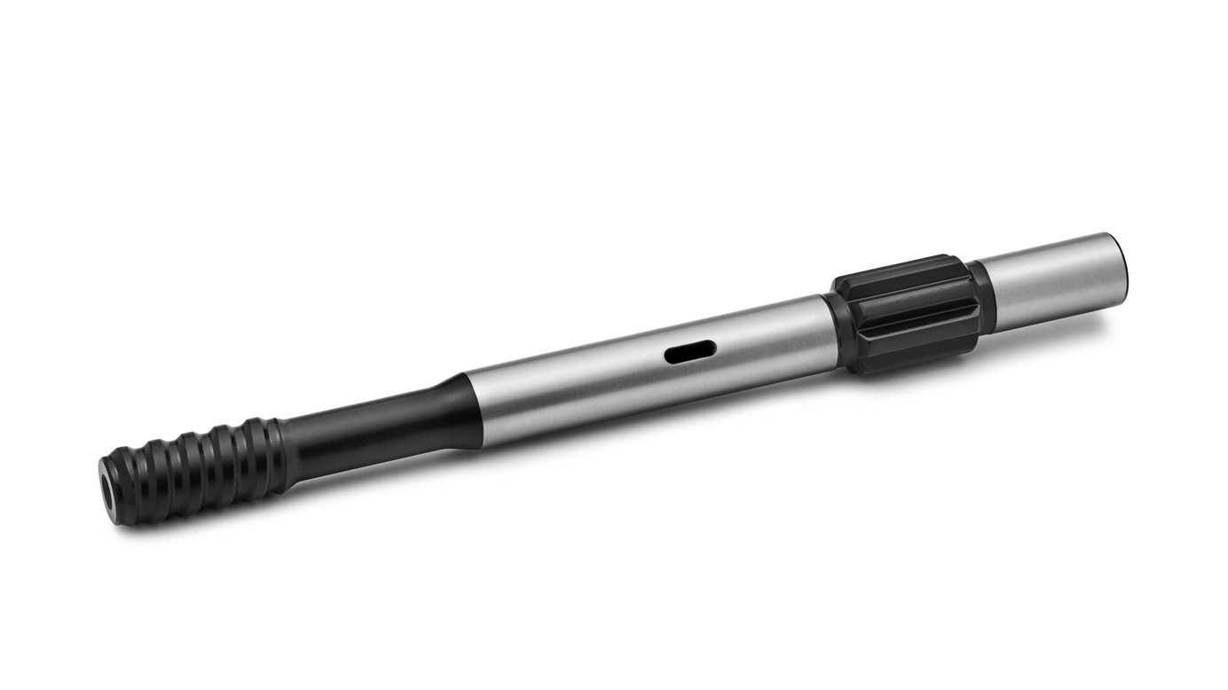 Top hammer shank adapter white background