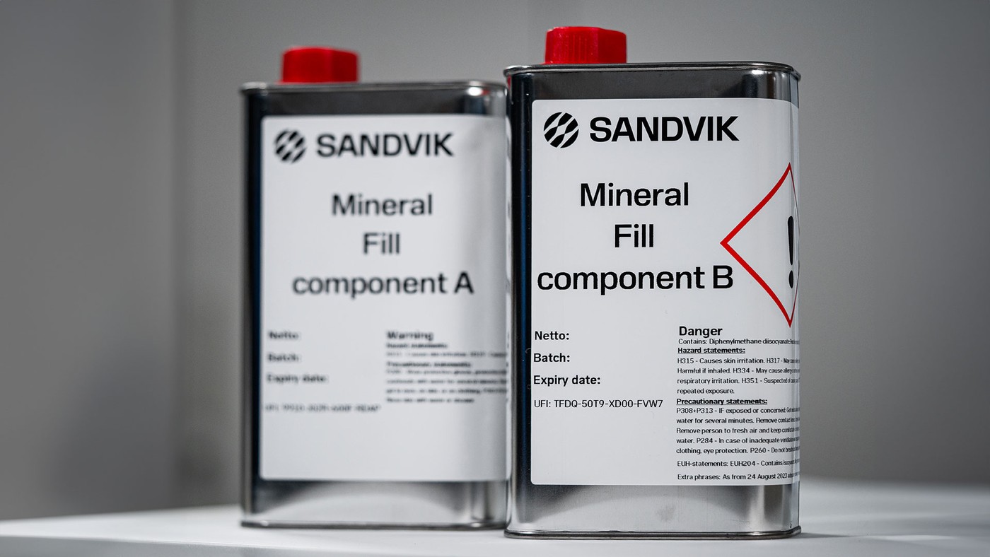 Ground Fill Color Mineral Fill | Two-component silicate foam for cavity filling & ground ...