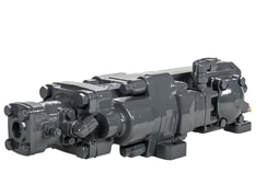 RD414 Rock drill left view white background