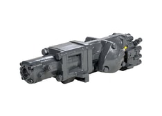 HL300 Rock drill left view white background