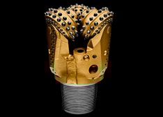 Charger RR440 rotary drill bit side black background