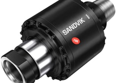 Rotary drill shock absorber