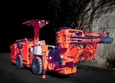 DL210 Longhole drill rig