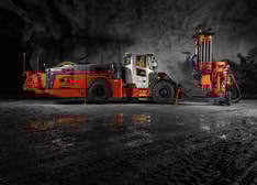 DL422iE Longhole drill rig 