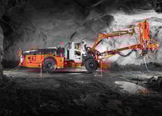 DS412i Rock support drill rig