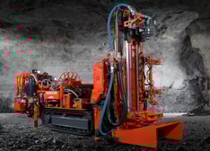 DU311-TVK Tracked in-the-hole production drill rig