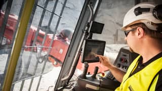 Pantera™ DP1500i control screen