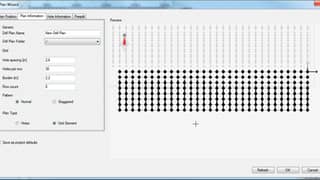 Drill Plan Wizard and Drill plan editor