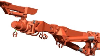 DD411 Development drill rigs SB40 boom