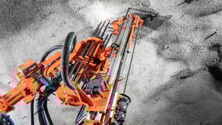DS311 Rock support drill rig