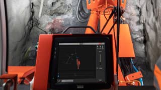 DS312 Rock support drill rig instrumentation package option