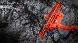 DS512i Rock support drill rig BHi bolting head