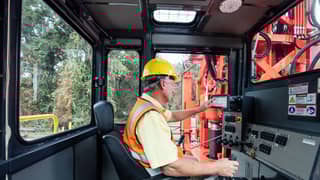 D75KX Rotary blasthole drill rig cabin