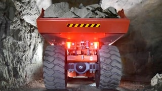 Sandvik underground trucks