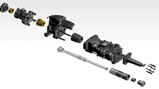 HF820T Rock drill parts
