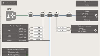 DR413i Sandvik Intelligent Control System Architecture