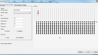 Drill Plan Wizard and Drill plan editor