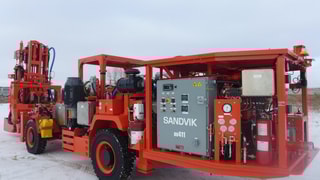 DU411 Fully mechanized drill