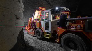 DL321 Longhole drill rig drilling module