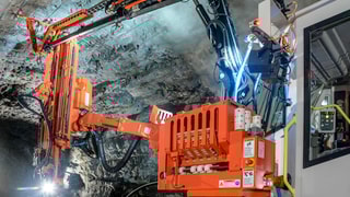 DS511 Rock support drill rig coverage
