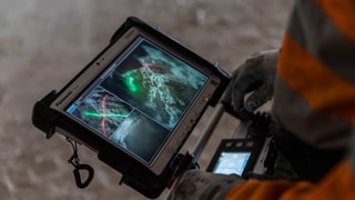 DB331 Secondary breaking drill rig teleremote operations