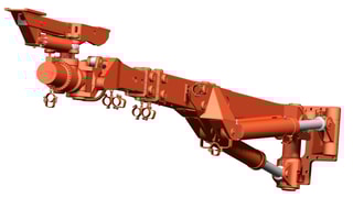 DT1231 Tunneling jumbo SB150 booms