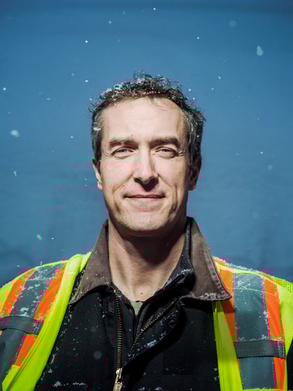 Manager Sean Masse says buy-in accelerated quickly as more trucks arrived on site.