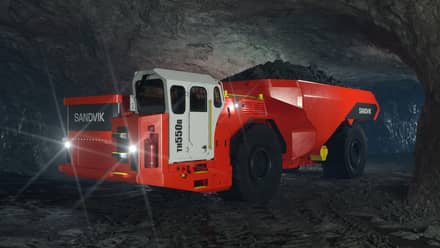 TH550B Battery electric truck