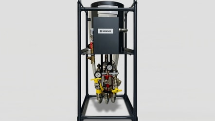 Sandvik Injection Injection Pumps, Hydraulic Platforms & Consumables for Ground Support ...