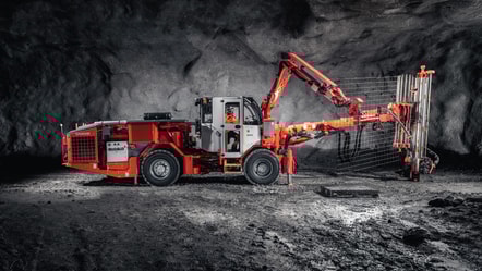 DS312 Rock support drill rig