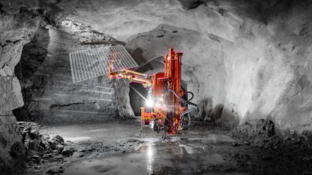 DS412i Rock support drill rig