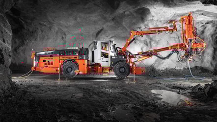 DS412i Rock support drill rig