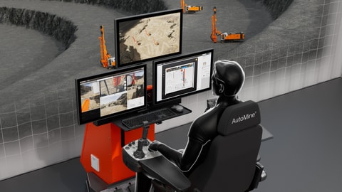 Automine Assistant AutoMine® Surface Drilling Training Simulator