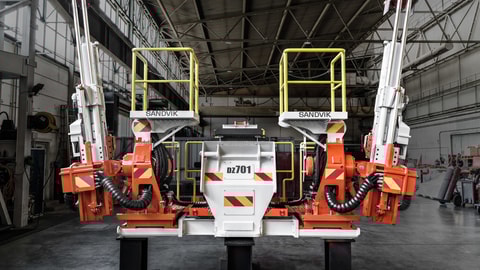 DZ701 Longwall face bolter 