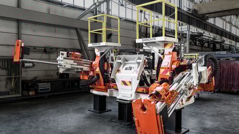 DZ701 Longwall face bolter